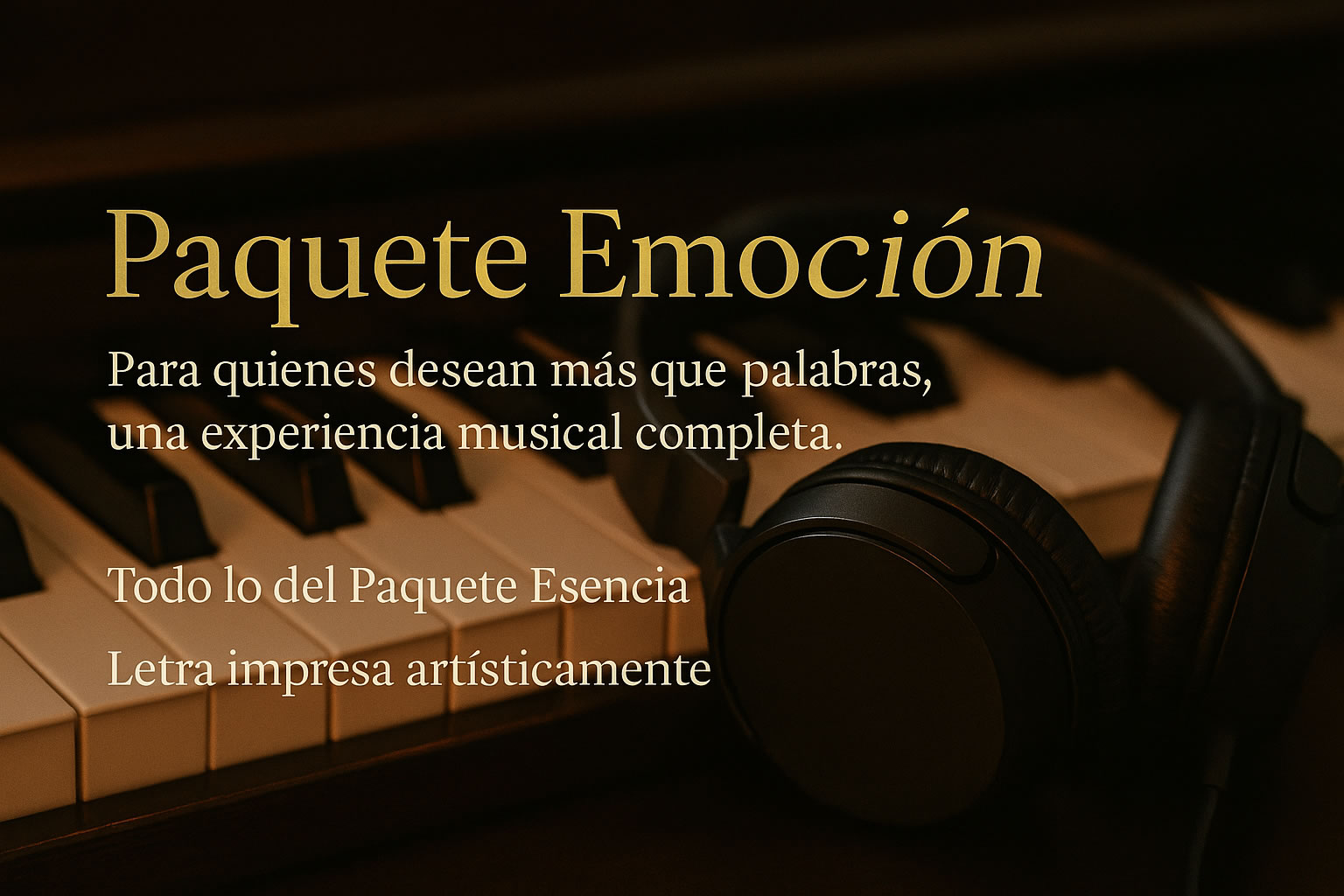 Paquete Emoción